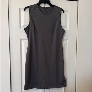 Elegant Gray Sleeveless Dress NWT sz XL